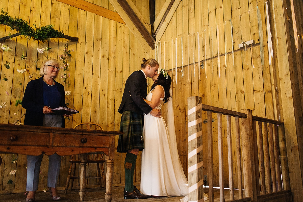 A Rembo Styling gown for a wedding at York Maze 27