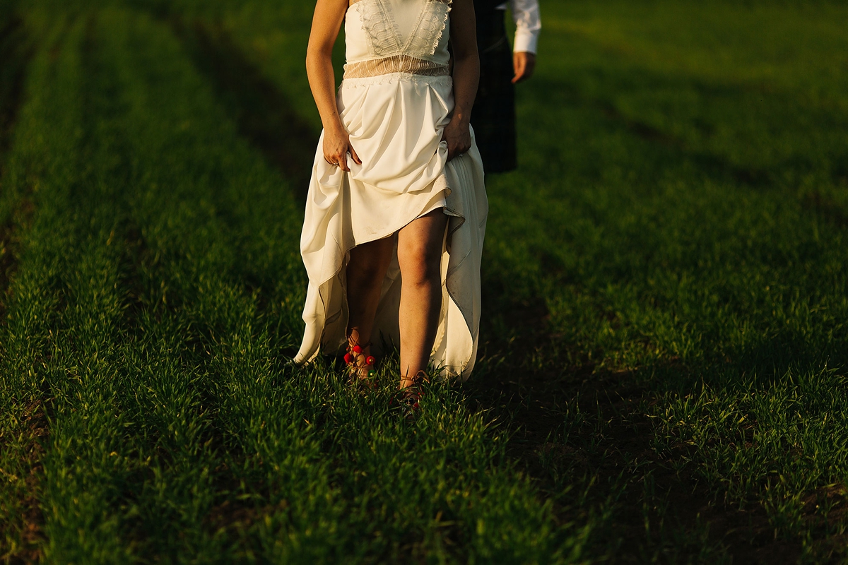 A Rembo Styling gown for a wedding at York Maze 56