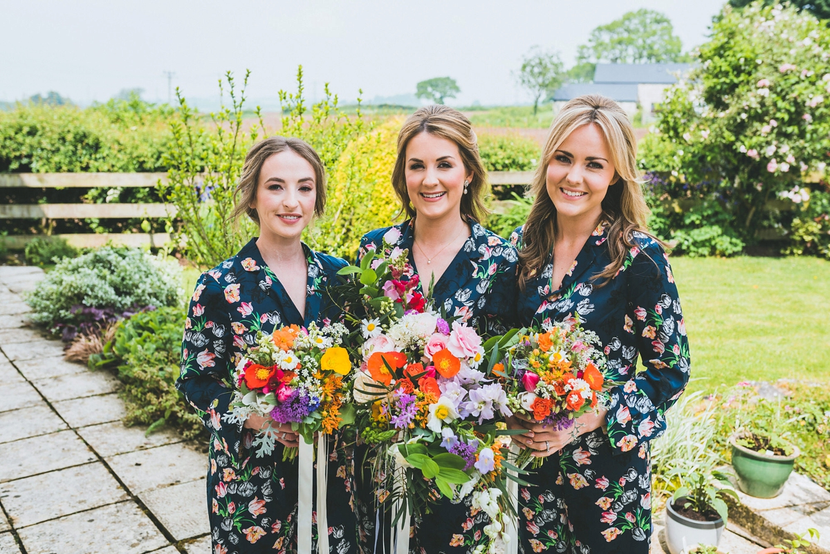 A Rosa Clara bride and her colourful garden inspired Welsh castle wedding 4