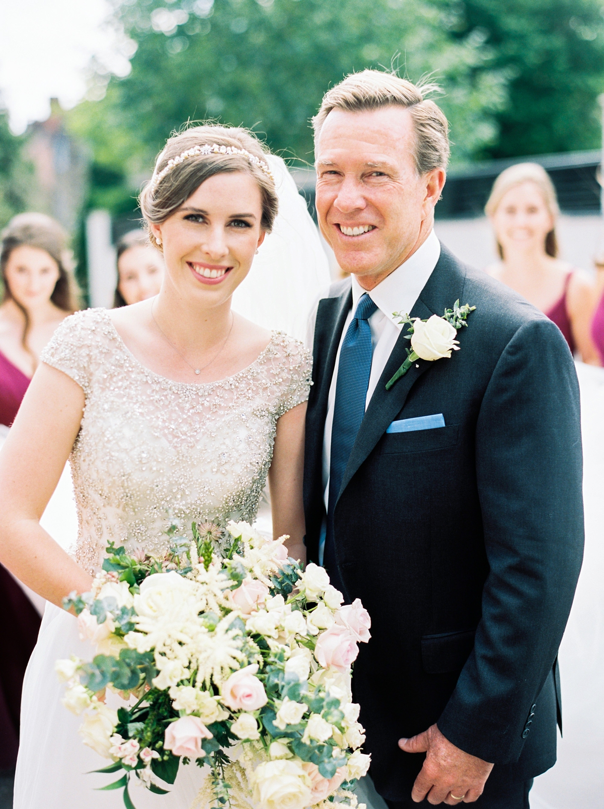 An Allure Bridals gown for a romantic wedding at Darbmouth House in Mayfair London Jodie Chapman Photography 18