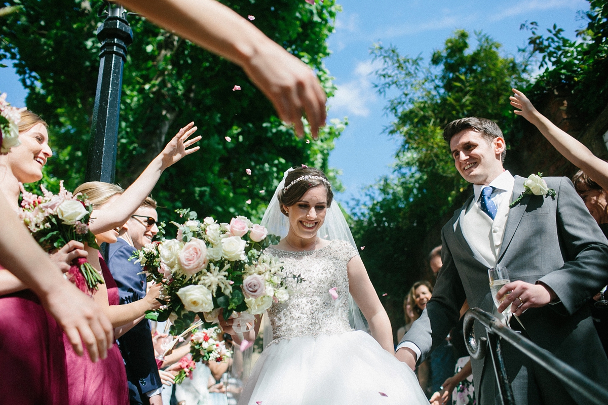 An Allure Bridals gown for a romantic wedding at Darbmouth House in Mayfair London Jodie Chapman Photography 23