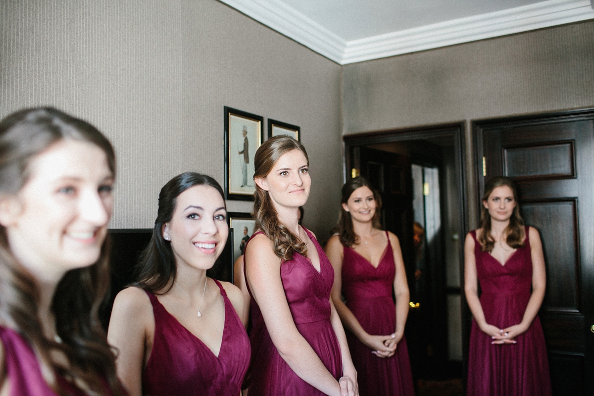 An Allure Bridals gown for a romantic wedding at Darbmouth House in Mayfair London Jodie Chapman Photography 7