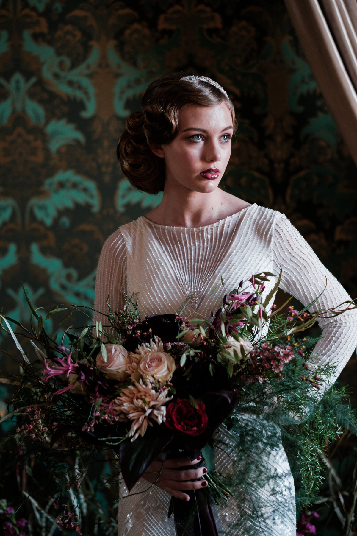 Art Deco Titanic Inspired bridal fashion 22