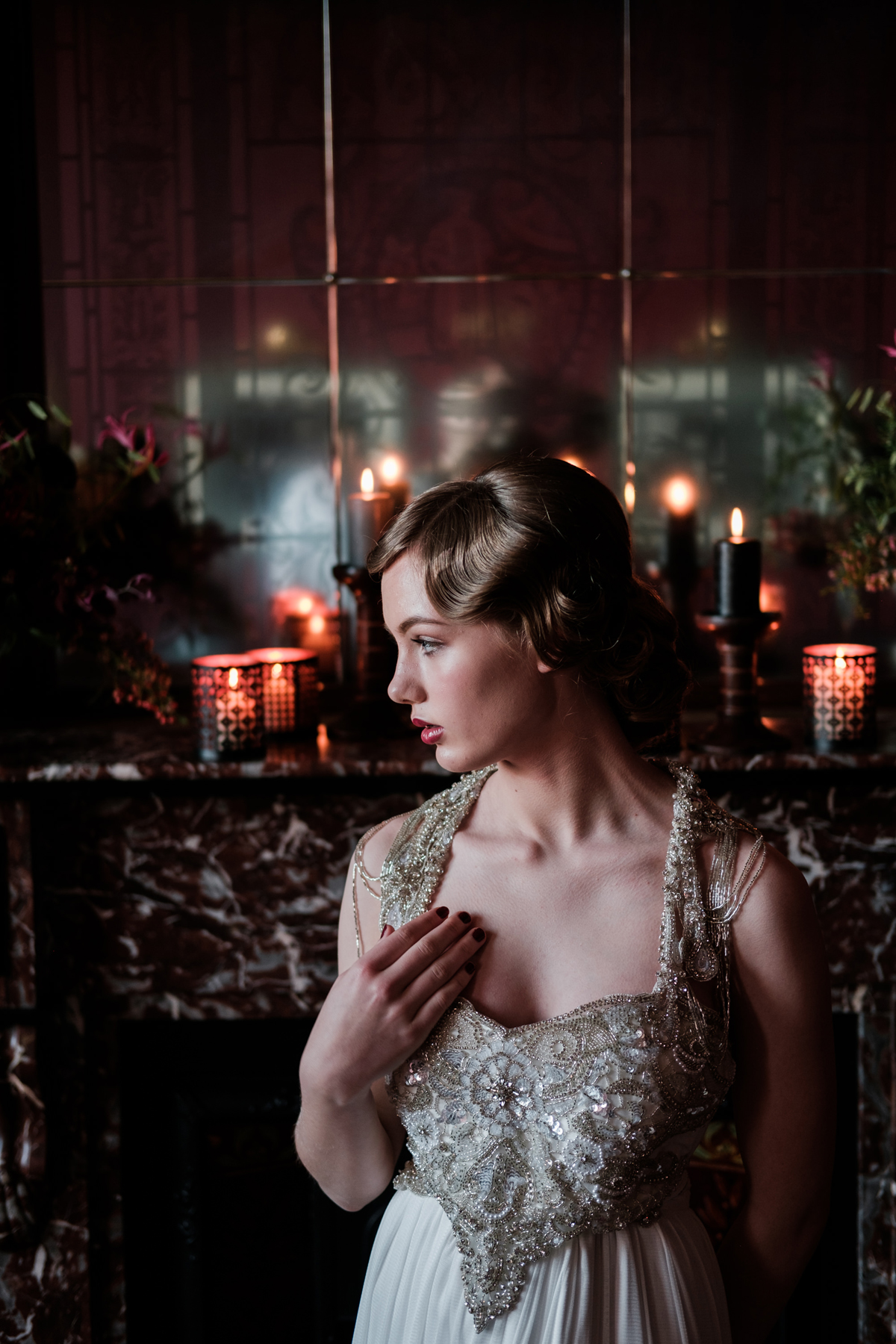 Art Deco Titanic Inspired bridal fashion 31