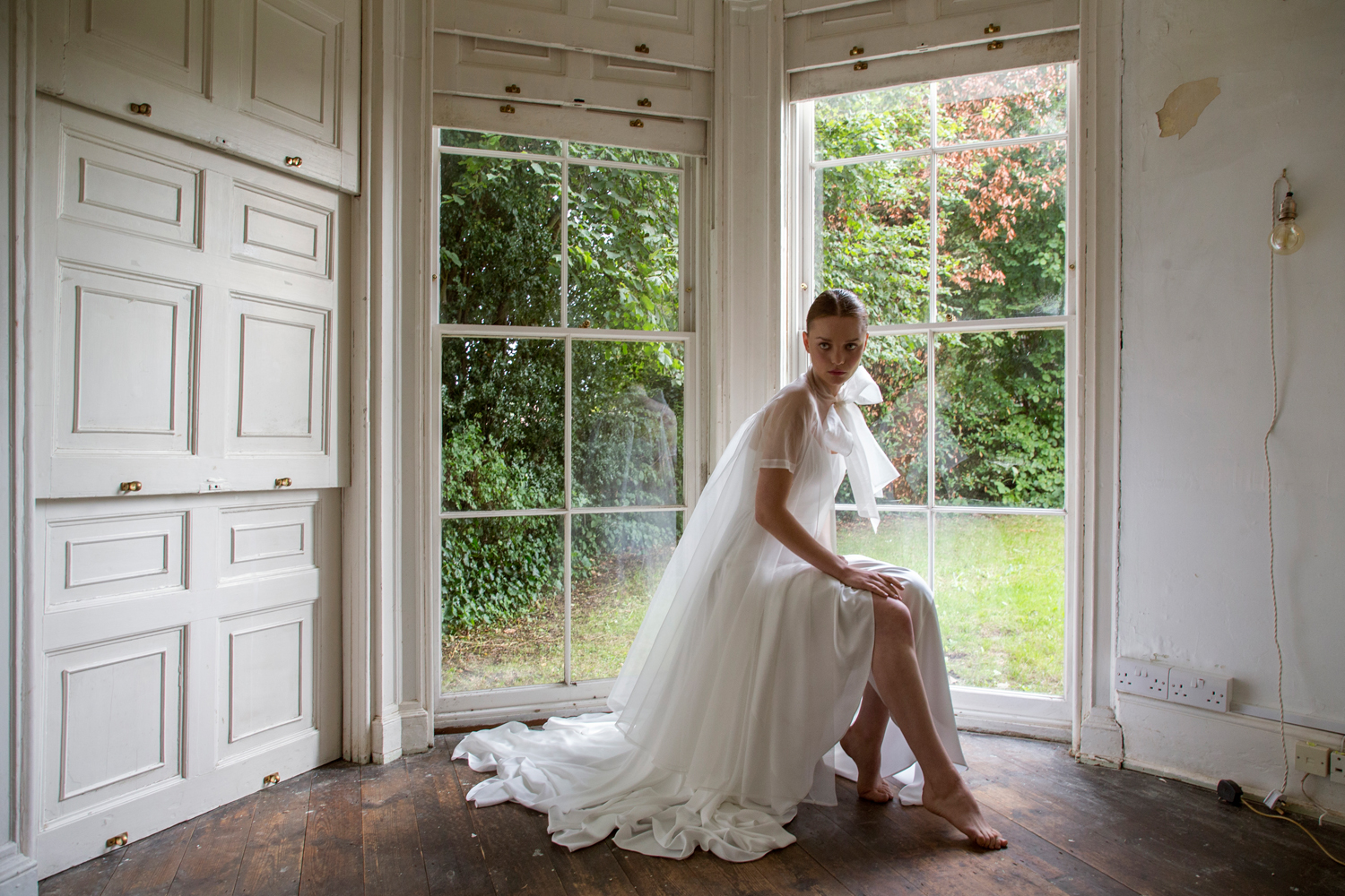 Halfpenny London 2019 bridal collection The Euston Jacket and Finsbury Dress 6