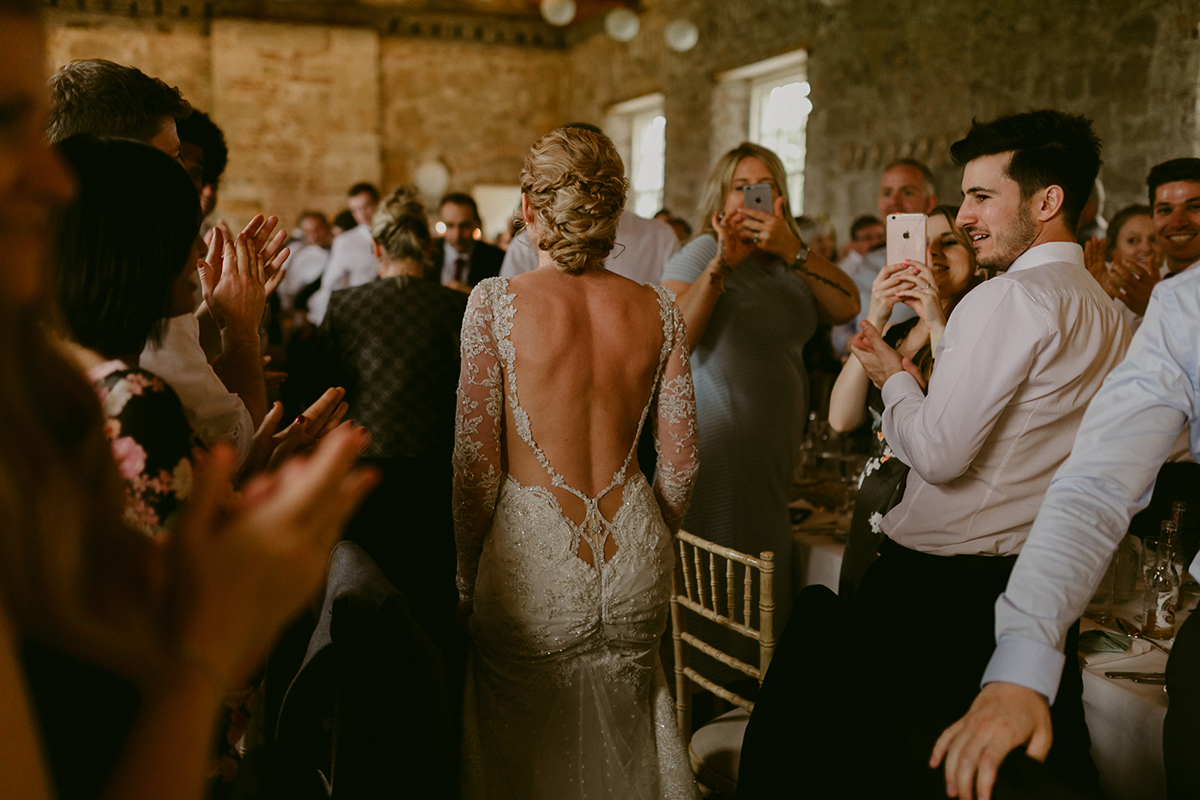 101 Galia Lahav glamour Irish country house wedding. Photography by Adam and Grace