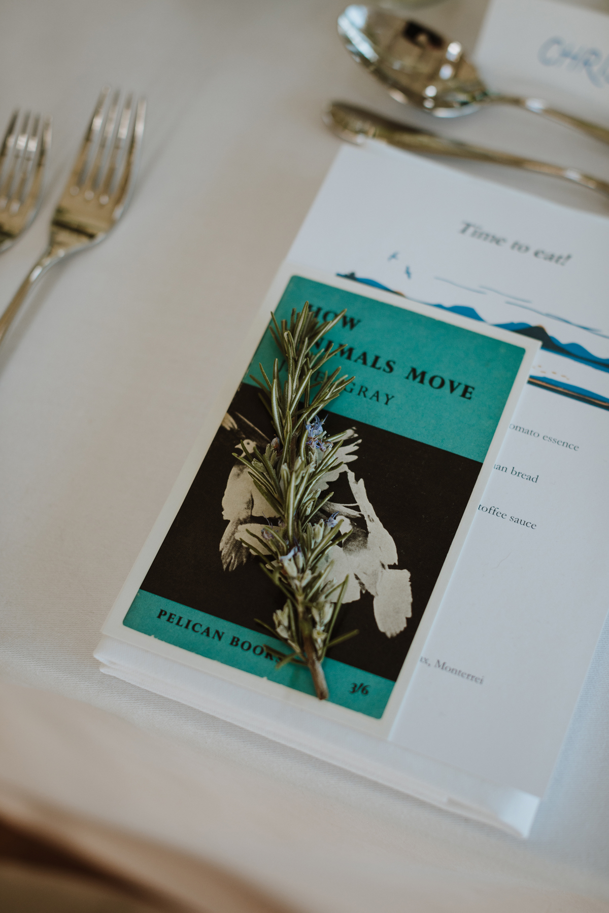 105 Minimalist natural Crear wedding Scottish coast Caro Weiss Photography