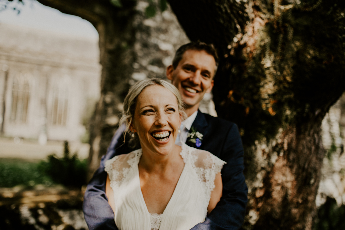 129 A Catherine Deane gown for a colourful Exeter wedding