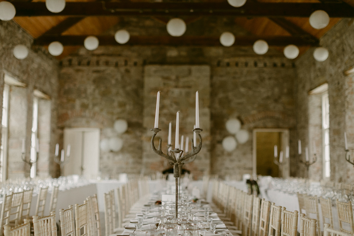 13 Galia Lahav glamour Irish country house wedding. Photography by Adam and Grace