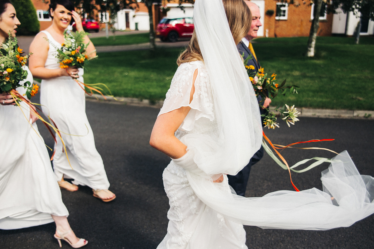 14 Eliza Jane Howell sequin dress for a laidback vintage inspired wedding. Photography by Sally T