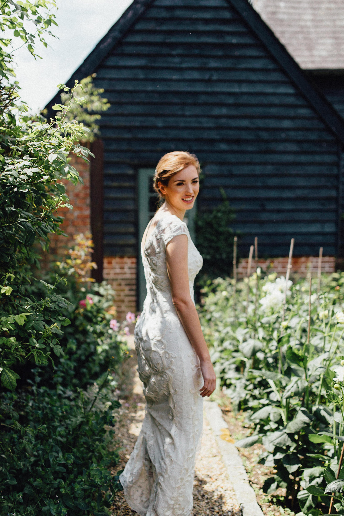 15 A Phase Eight dress botanical inspired wedding. Images by Emily Steve.