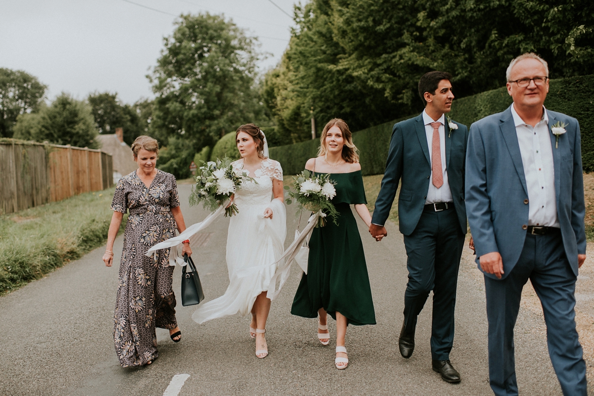 17 A Catherine Deane Dress Scandinavian inspired tipi wedding. Big Bouquet Photography.