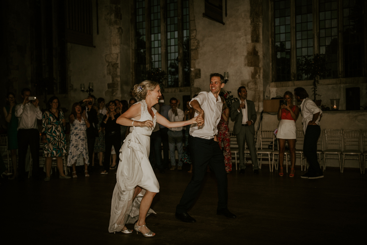 182 A Catherine Deane gown for a colourful Exeter wedding