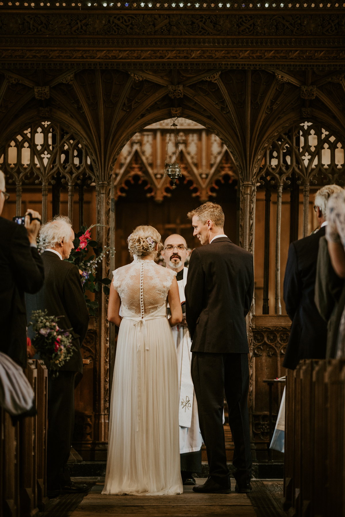 197 A Catherine Deane gown for a colourful Exeter wedding