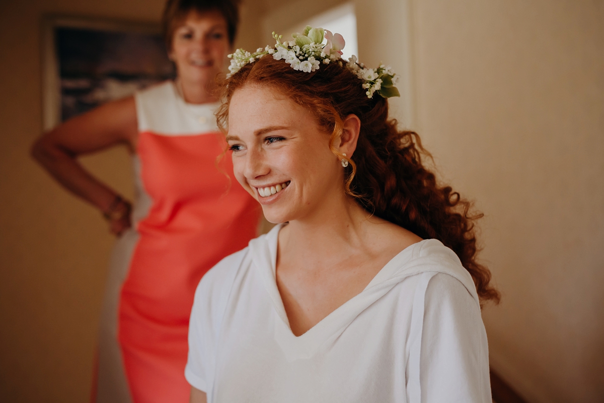 2 A Suzanne Neville gown English country wedding