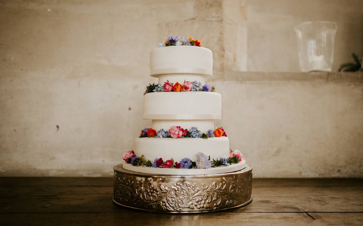 20 A Catherine Deane gown for a colourful Exeter wedding