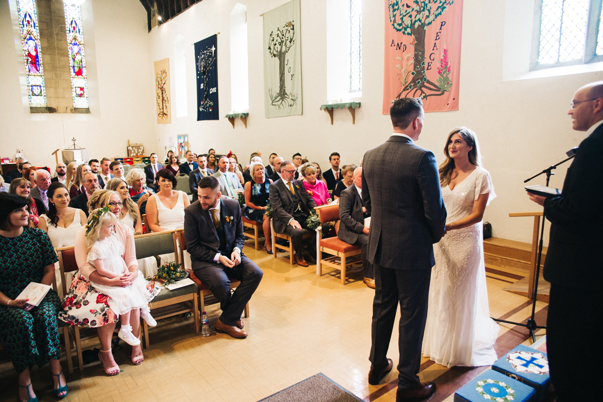 20 Eliza Jane Howell sequin dress for a laidback vintage inspired wedding. Photography by Sally T