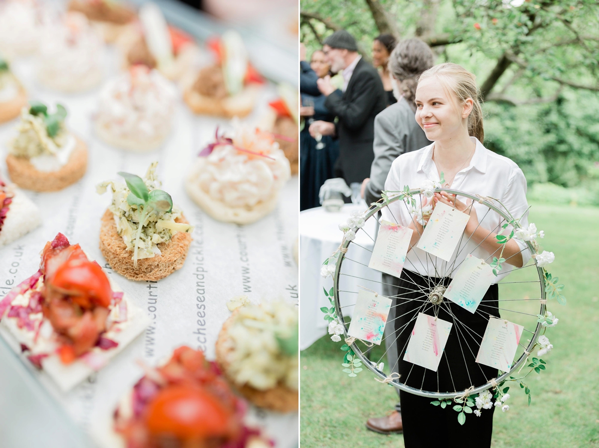 21 A chic Pronovias dress garden wedding. Carn Patrick Photography - A Chic Pronovias Gown For a Wild and Colourful Garden Wedding at a Medieval Manor House 21 A chic Pronovias dress garden wedding. Carn Patrick Photography