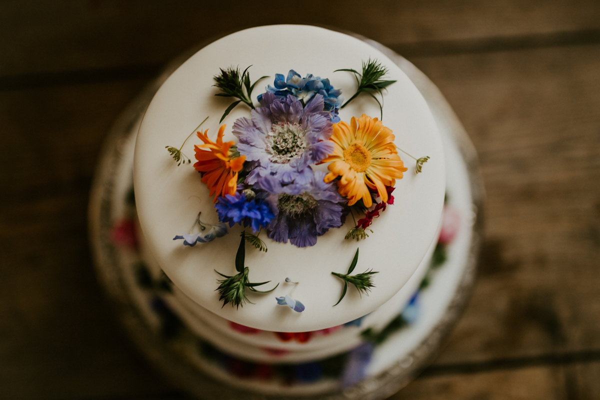 22 A Catherine Deane gown for a colourful Exeter wedding