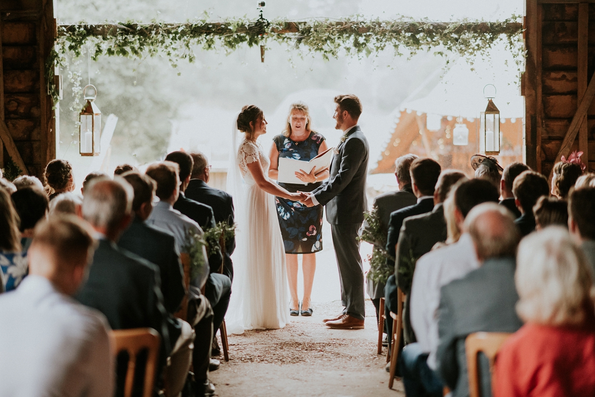 25 A Catherine Deane Dress Scandinavian inspired tipi wedding. Big Bouquet Photography.