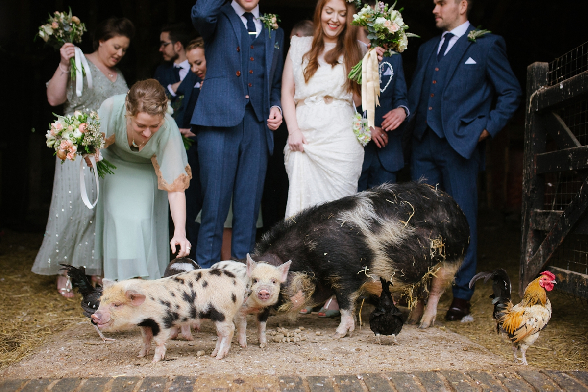 25 A minna eco friendly dress rainy day wedding Photography by Emma Case