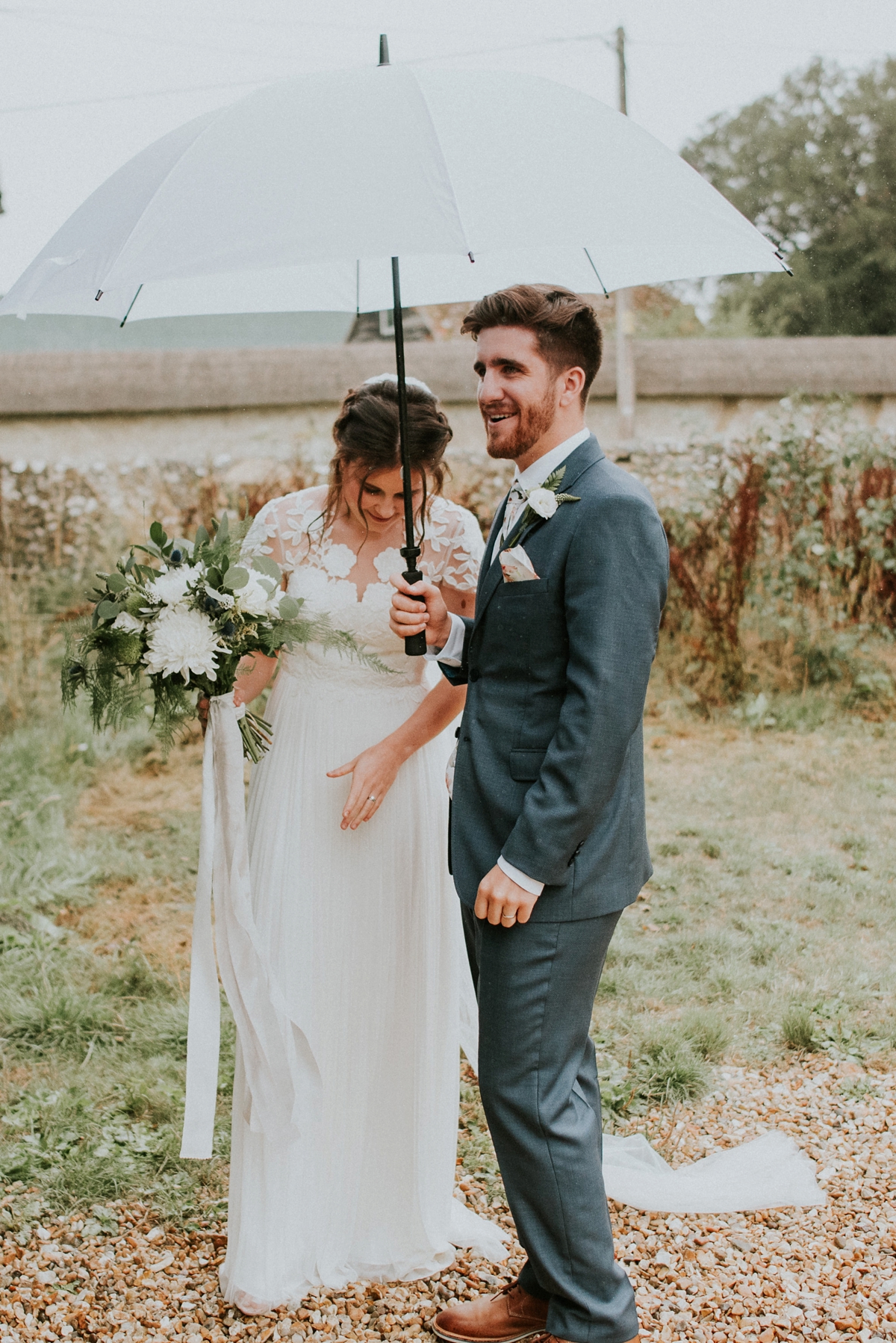 29 A Catherine Deane Dress Scandinavian inspired tipi wedding. Big Bouquet Photography.