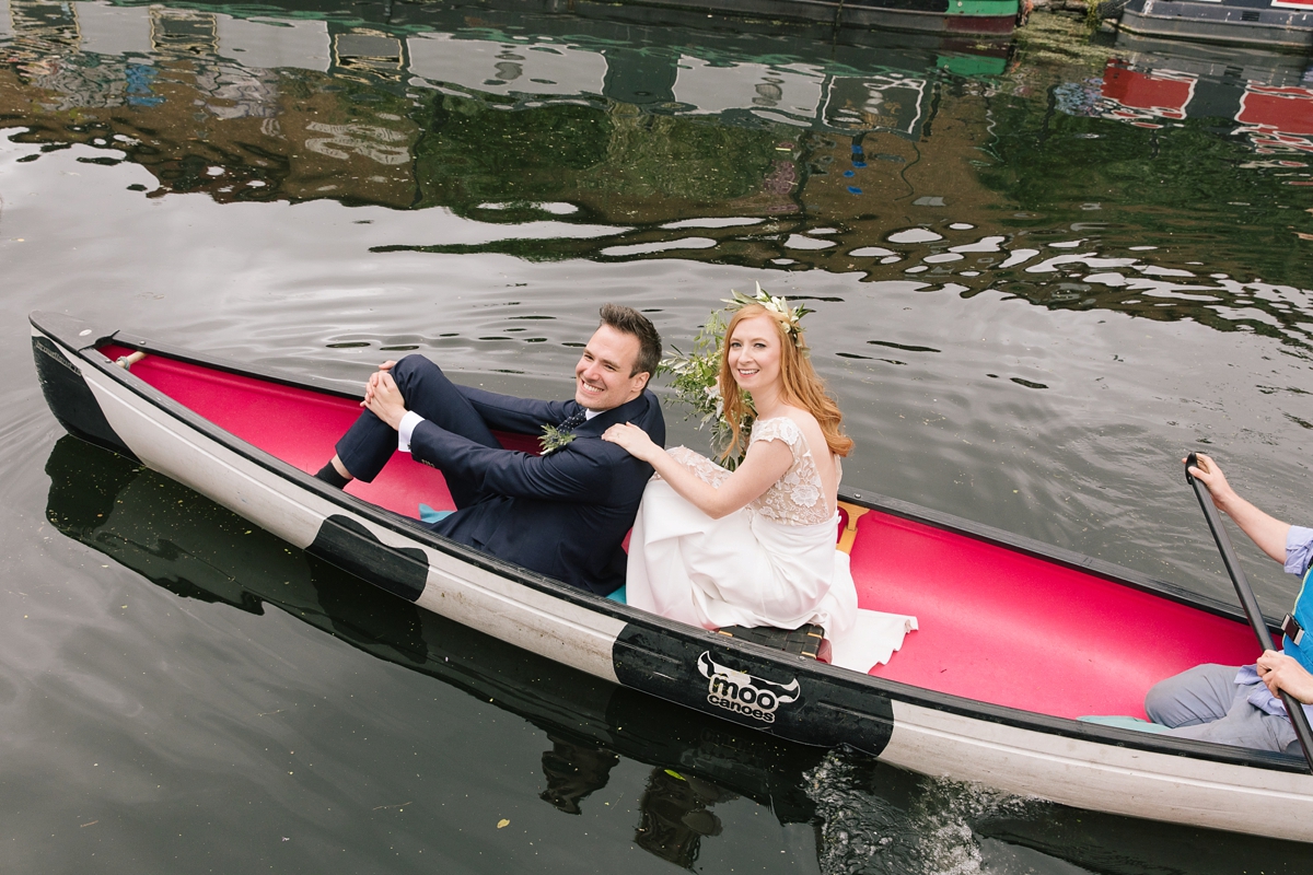32 A Rime Arodaky gown for a cool East London wedding with Northern Irish and Dutch Influences images by Katie Palmer