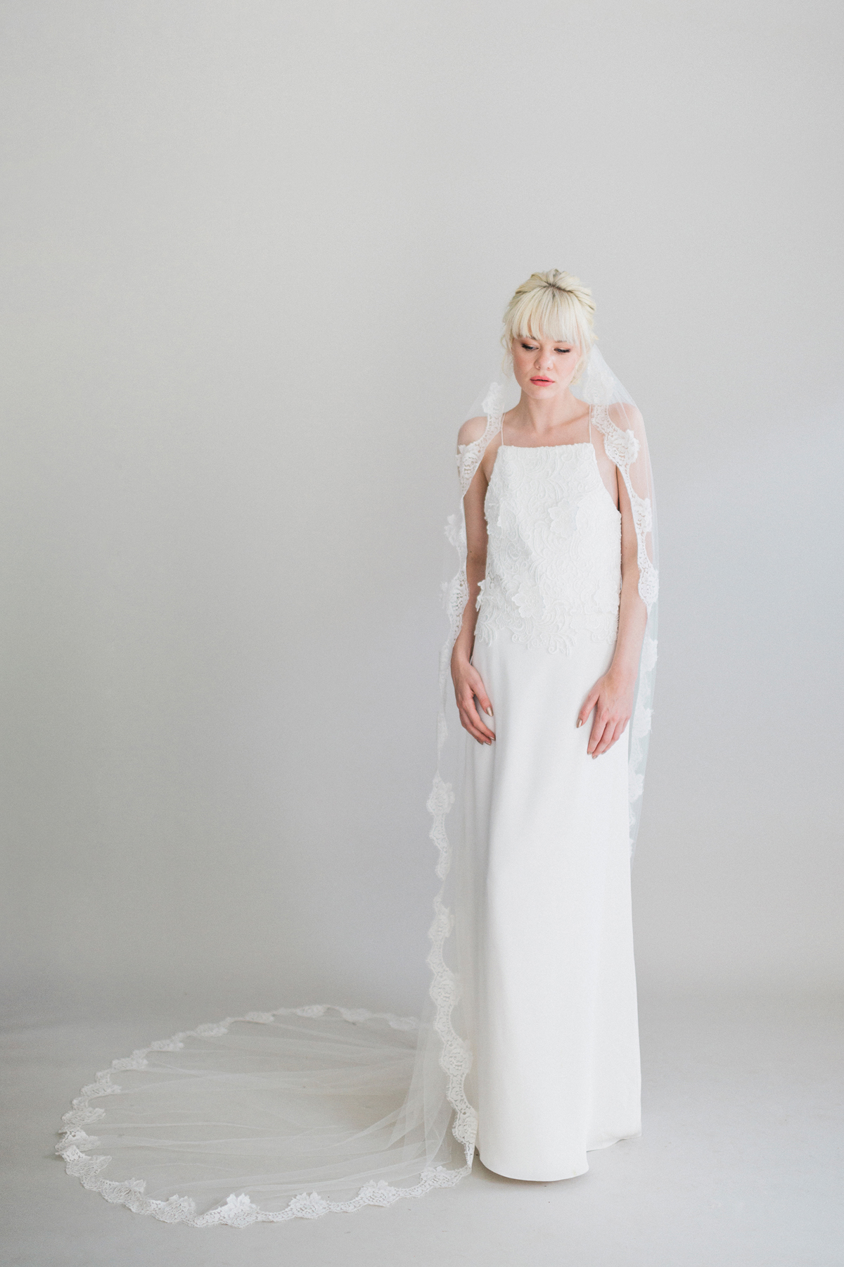 32 Sash Veil handmade dreamy wedding veils accessories