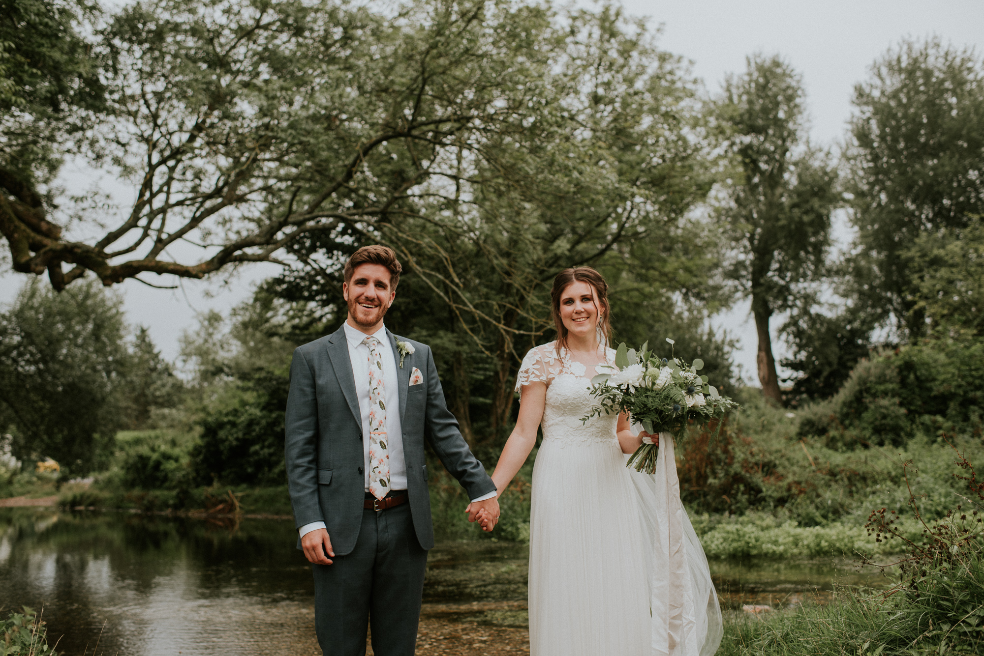 34 A Catherine Deane gown Scandi style tipi wedding Hampshire wedding