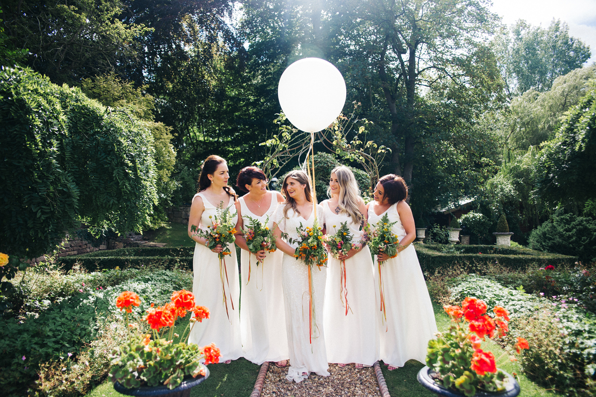 34 Eliza Jane Howell sequin dress for a laidback vintage inspired wedding. Photography by Sally T
