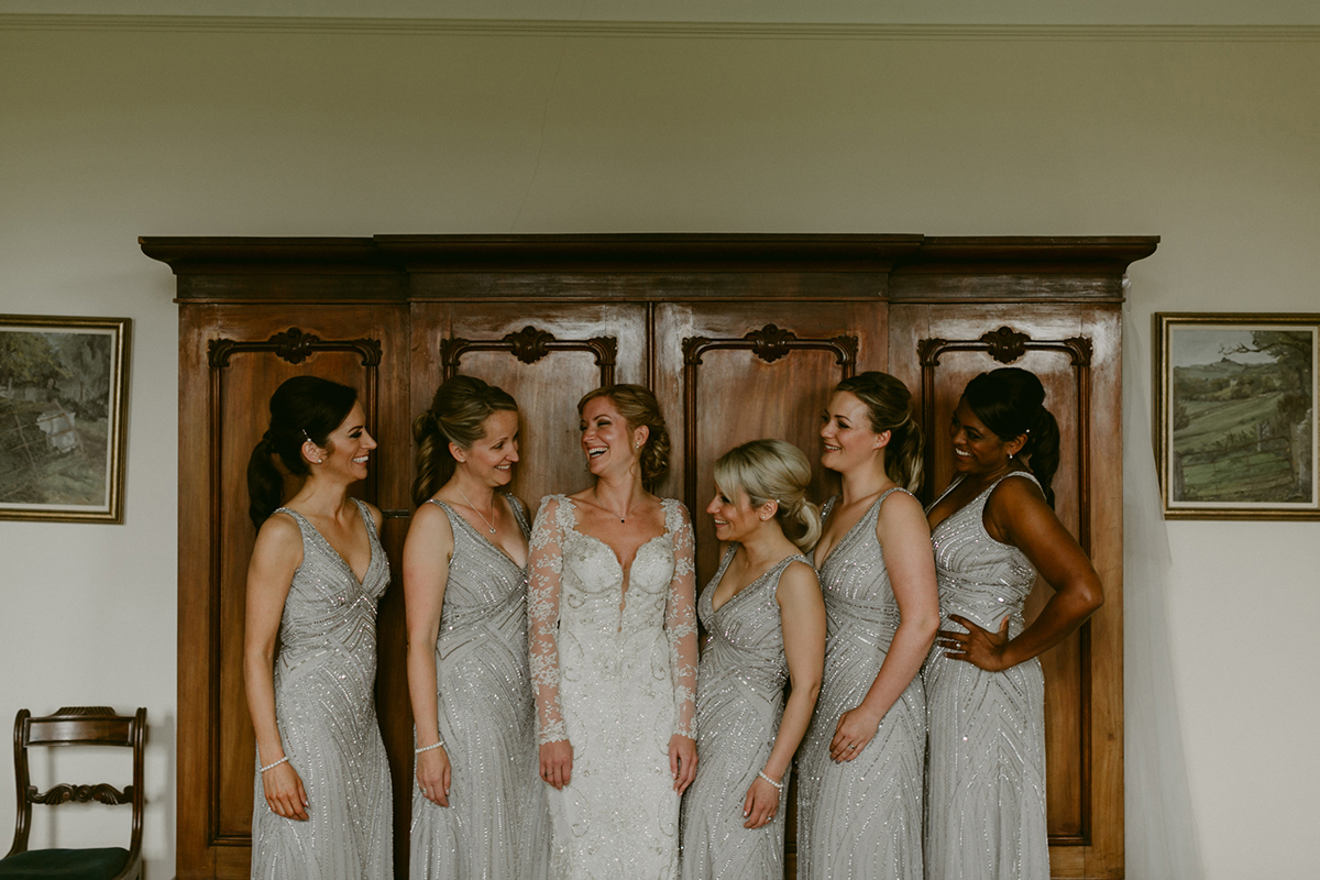 34 Galia Lahav glamour Irish country house wedding. Photography by Adam and Grace