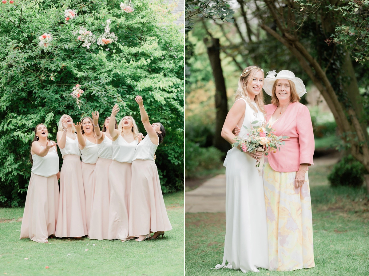 35 A chic Pronovias dress garden wedding. Carn Patrick Photography - A Chic Pronovias Gown For a Wild and Colourful Garden Wedding at a Medieval Manor House 35 A chic Pronovias dress garden wedding. Carn Patrick Photography