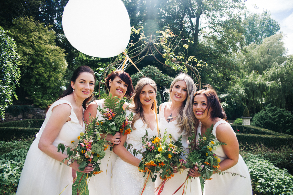 35 Eliza Jane Howell sequin dress for a laidback vintage inspired wedding. Photography by Sally T