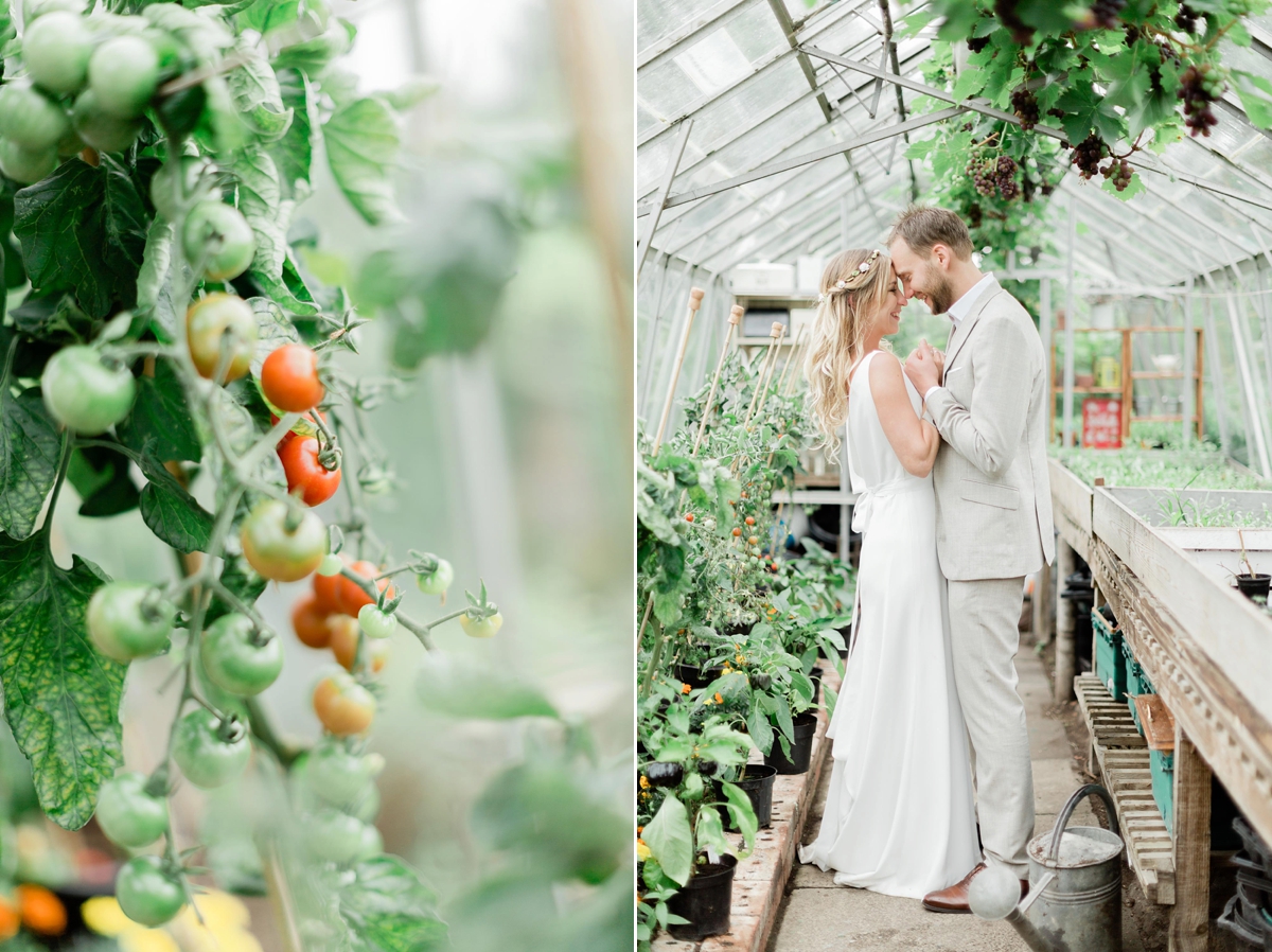 37 A chic Pronovias dress garden wedding. Carn Patrick Photography - A Chic Pronovias Gown For a Wild and Colourful Garden Wedding at a Medieval Manor House 37 A chic Pronovias dress garden wedding. Carn Patrick Photography