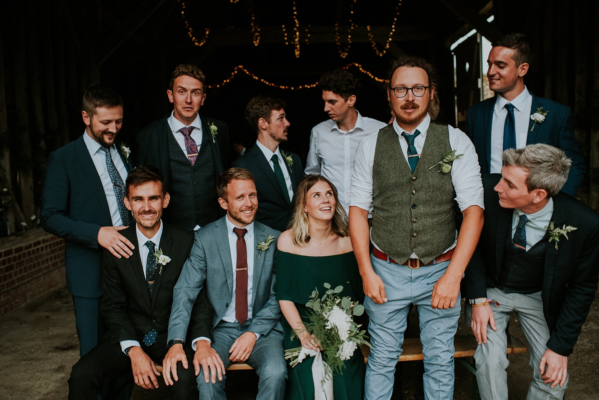 38 A Catherine Deane Dress Scandinavian inspired tipi wedding. Big Bouquet Photography.