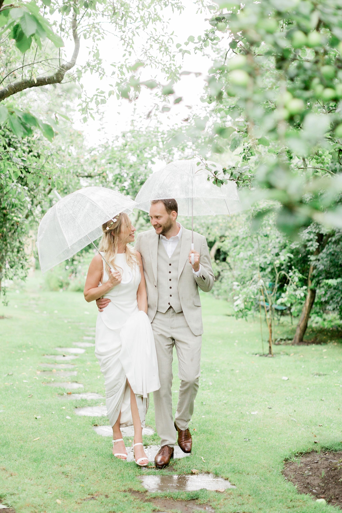 38 A chic Pronovias dress garden wedding. Carn Patrick Photography - A Chic Pronovias Gown For a Wild and Colourful Garden Wedding at a Medieval Manor House 38 A chic Pronovias dress garden wedding. Carn Patrick Photography