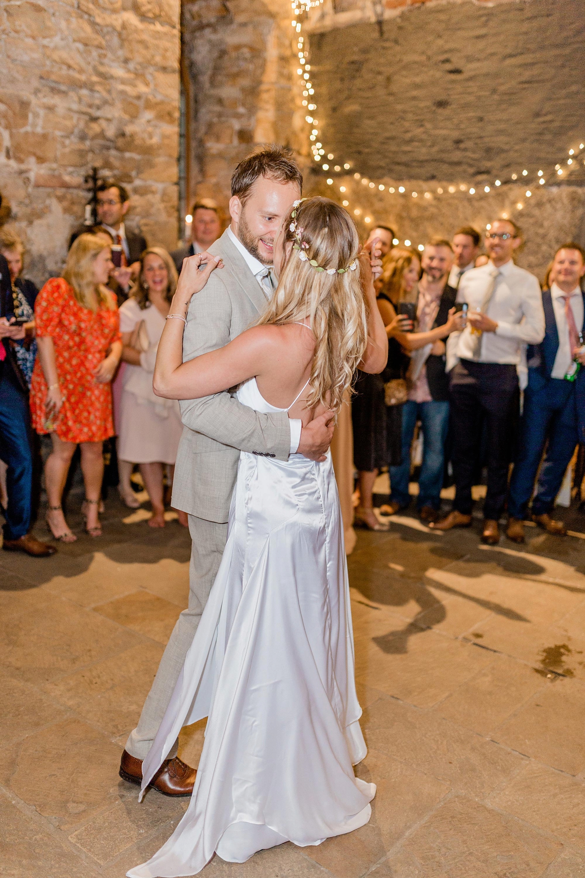 39 A chic Pronovias dress garden wedding. Carn Patrick Photography - A Chic Pronovias Gown For a Wild and Colourful Garden Wedding at a Medieval Manor House 39 A chic Pronovias dress garden wedding. Carn Patrick Photography