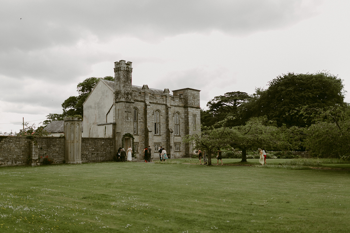 42 Galia Lahav glamour Irish country house wedding. Photography by Adam and Grace