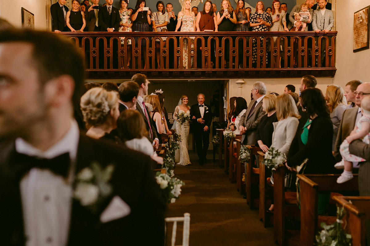 45 Galia Lahav glamour Irish country house wedding. Photography by Adam and Grace