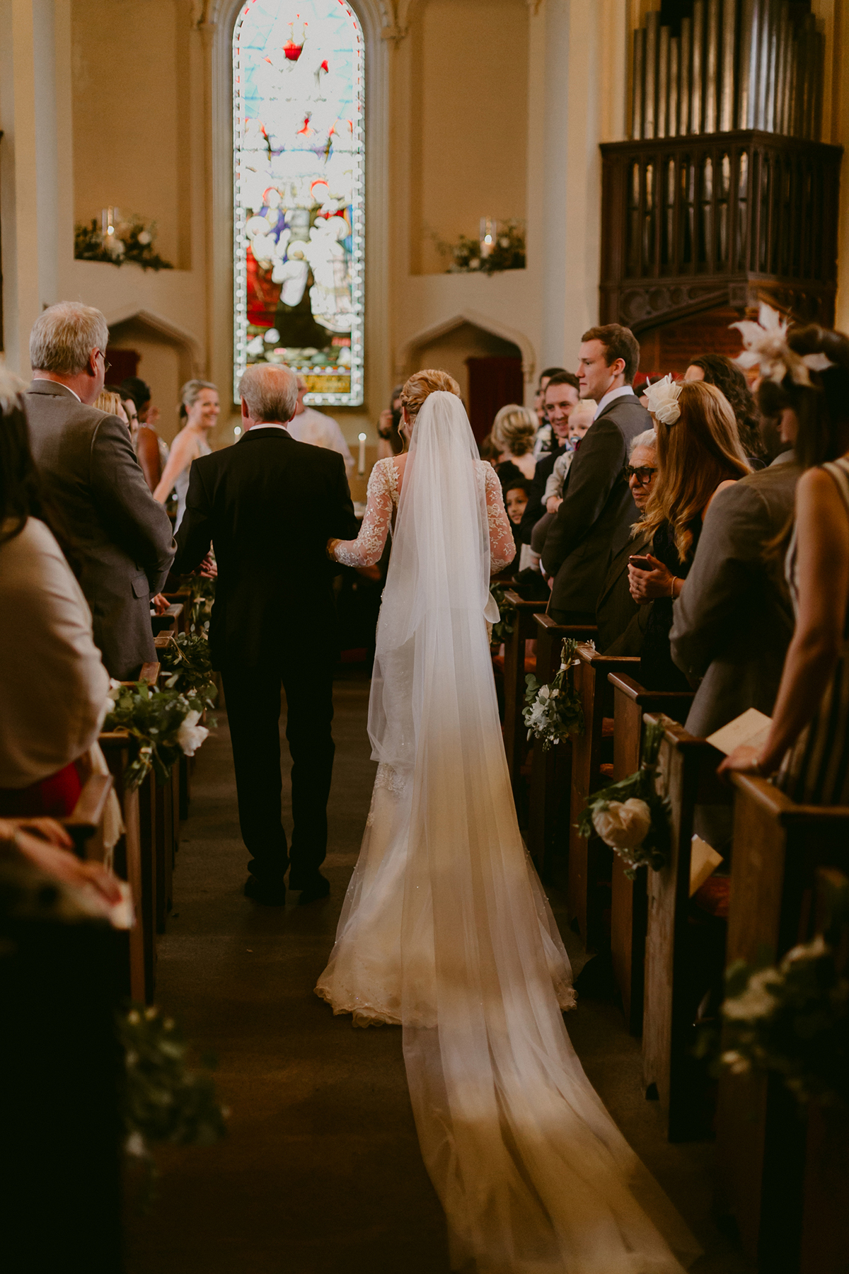 46 Galia Lahav glamour Irish country house wedding. Photography by Adam and Grace