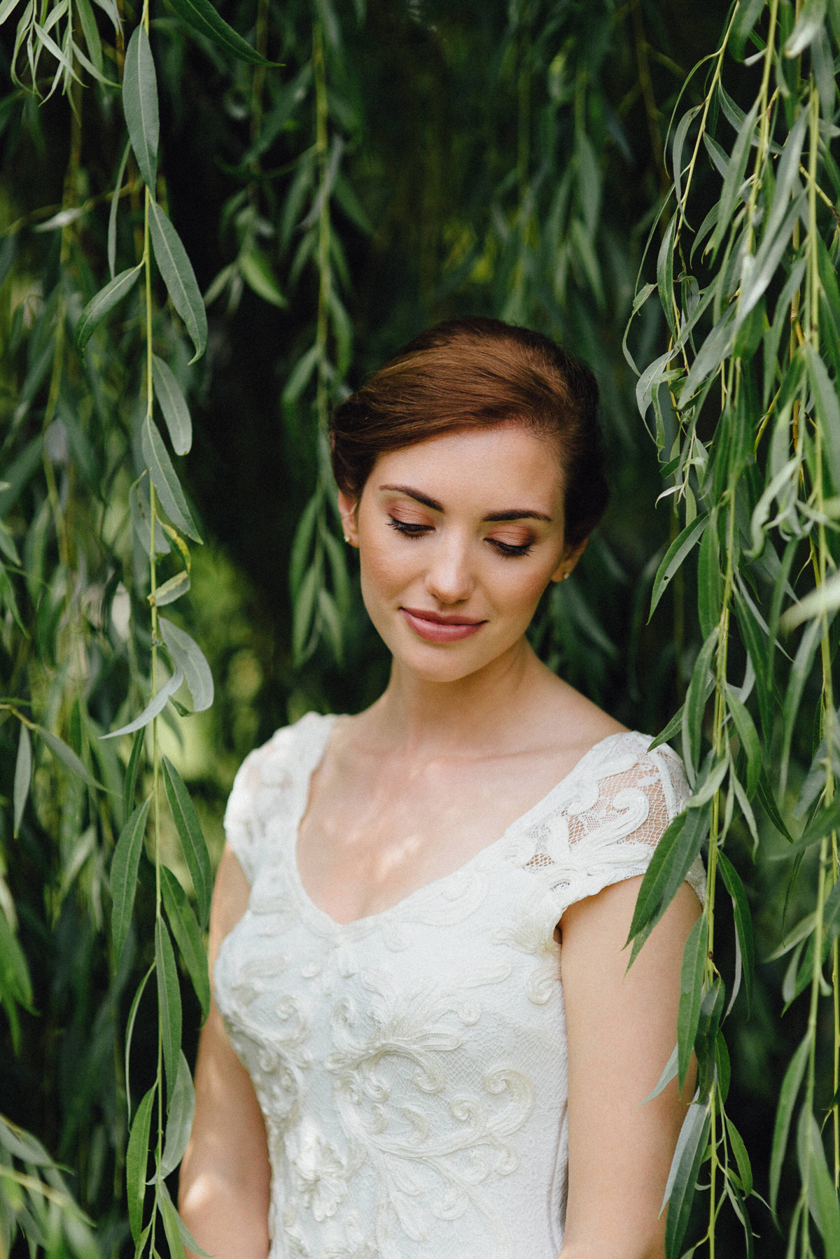 48 A Phase Eight dress botanical inspired wedding. Images by Emily Steve.