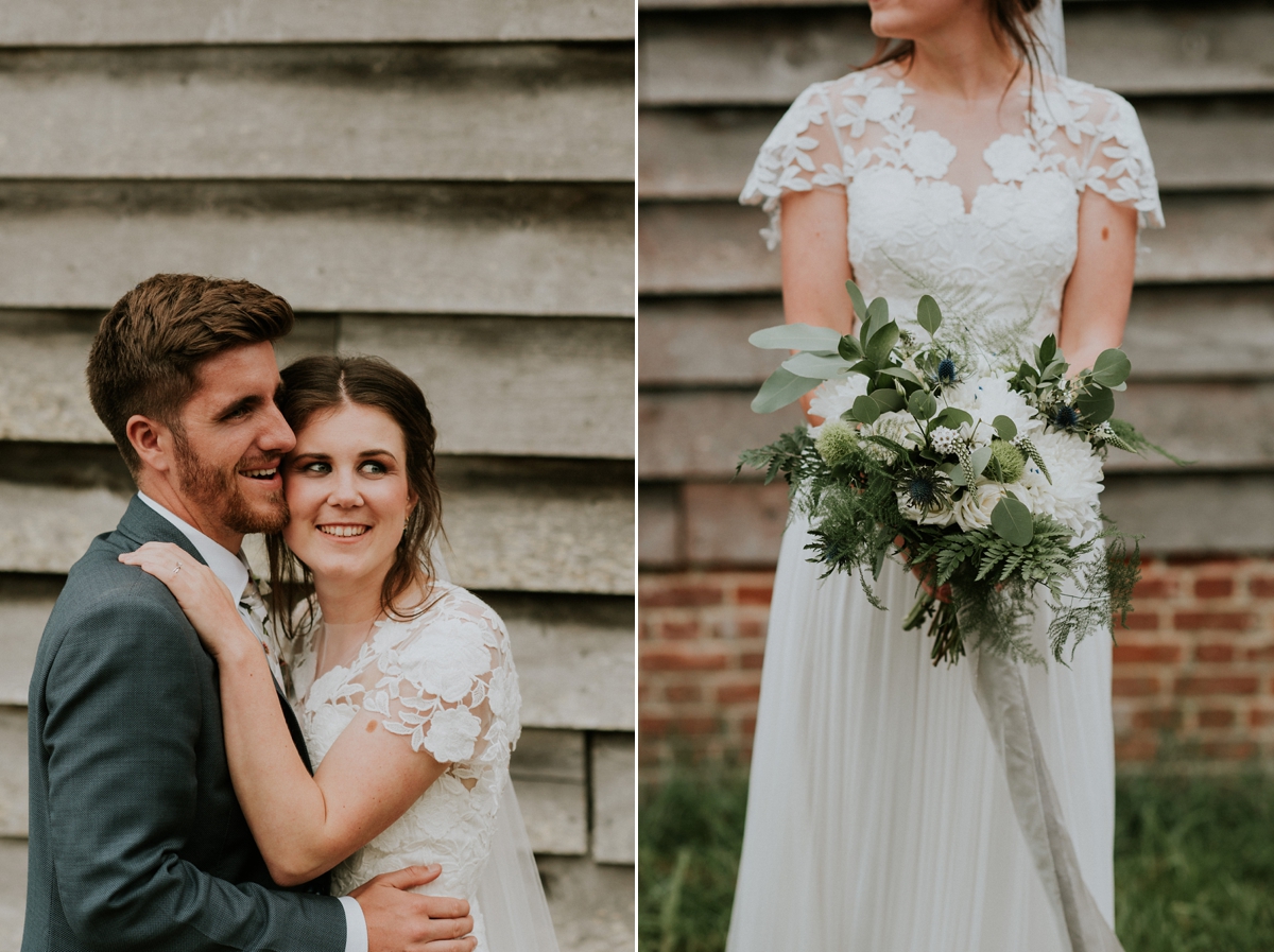 50 A Catherine Deane Dress Scandinavian inspired tipi wedding. Big Bouquet Photography.