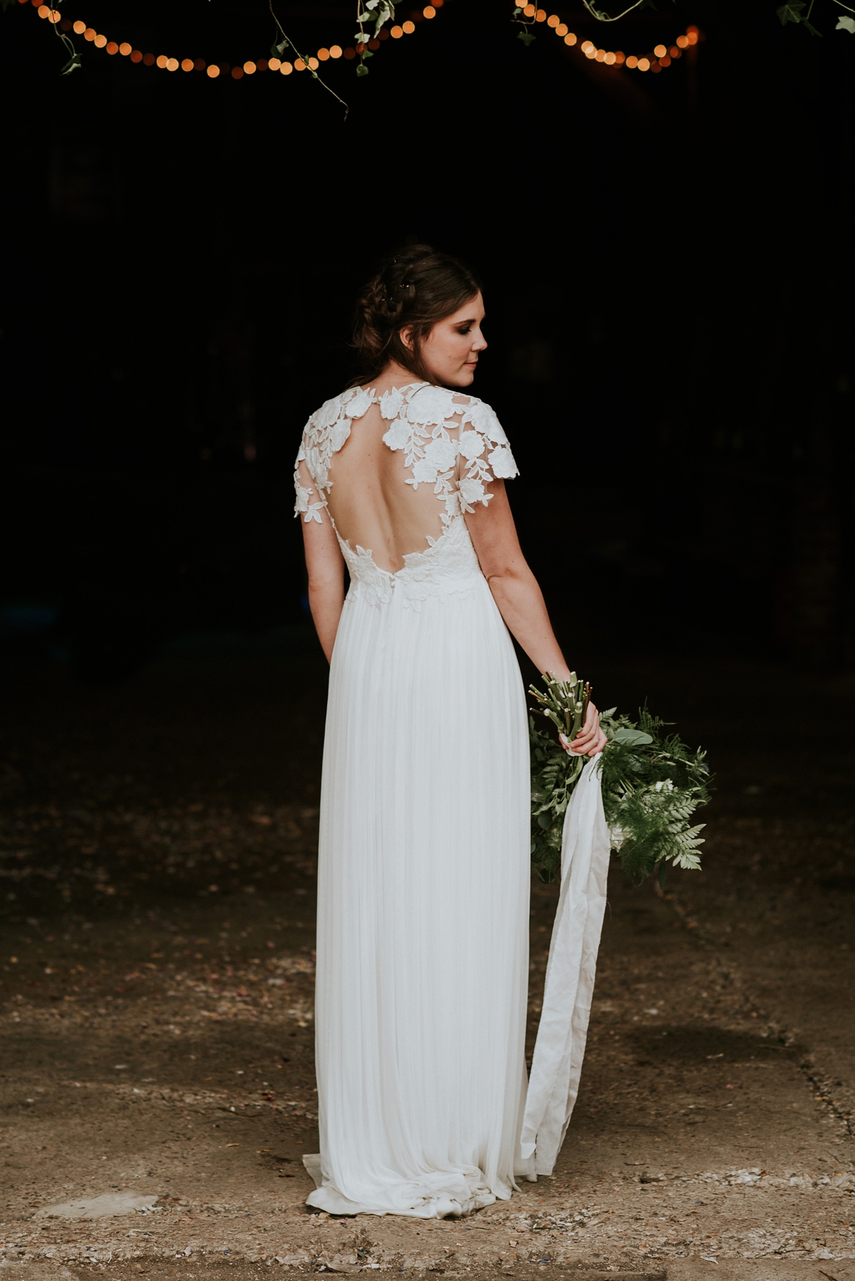 52 A Catherine Deane Dress Scandinavian inspired tipi wedding. Big Bouquet Photography.