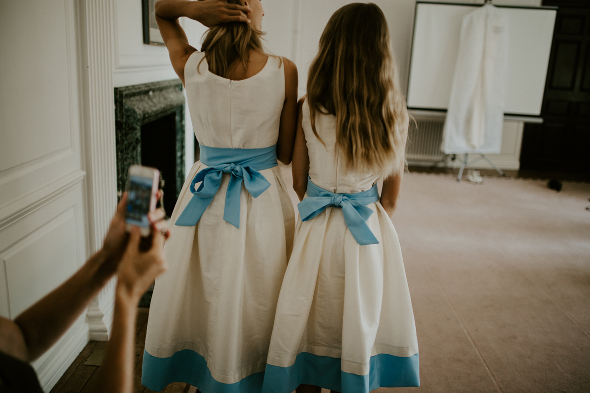 65 A Catherine Deane gown for a colourful Exeter wedding