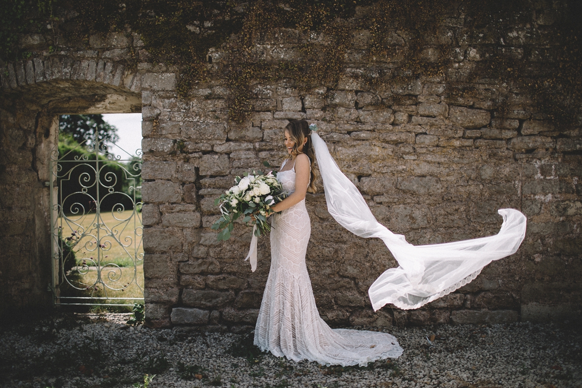 7 A Wtoo dress for a boho luxe wedding on a farm. Carrie Lavers Photography