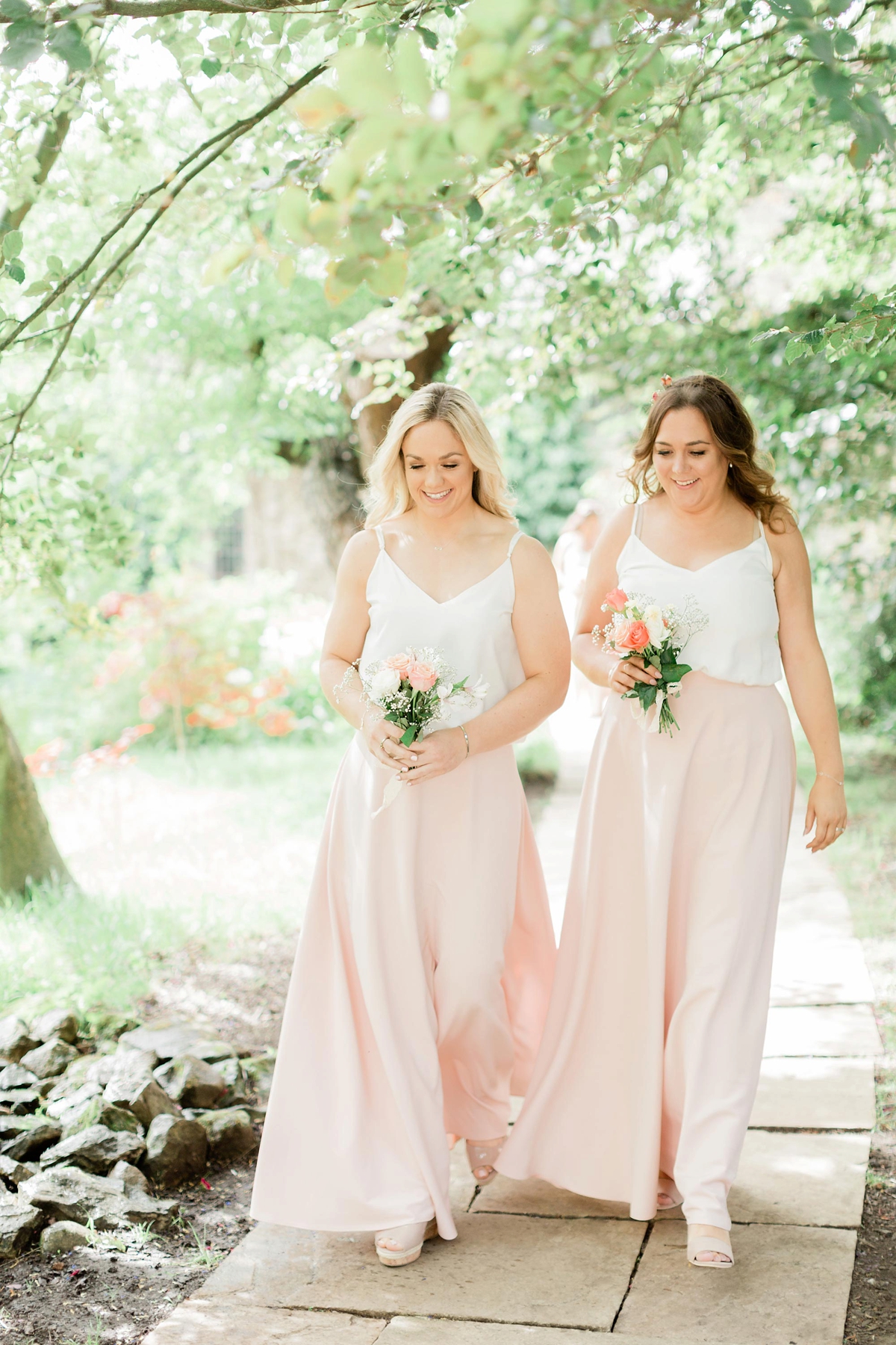 7 A chic Pronovias dress garden wedding. Carn Patrick Photography - A Chic Pronovias Gown For a Wild and Colourful Garden Wedding at a Medieval Manor House 7 A chic Pronovias dress garden wedding. Carn Patrick Photography