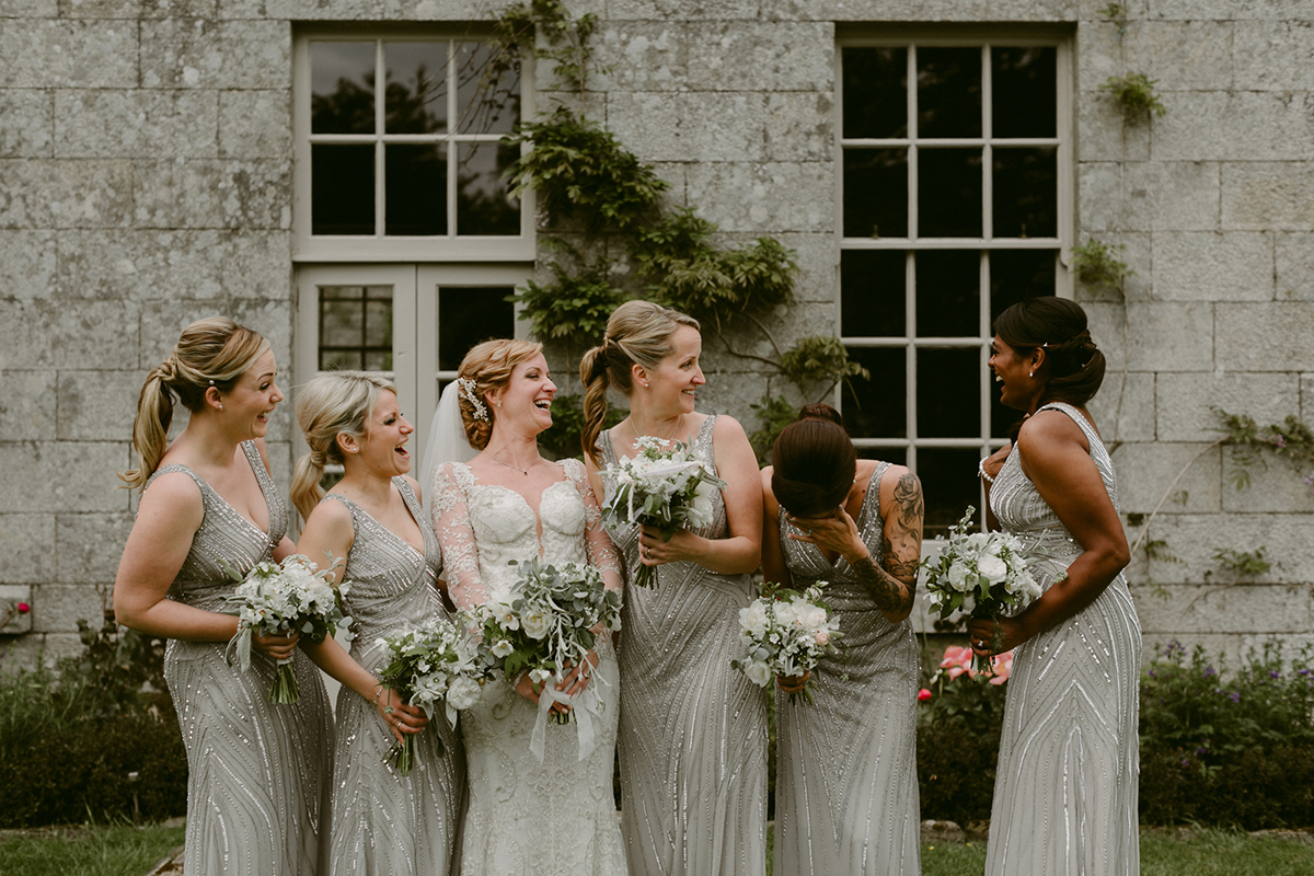 70 Galia Lahav glamour Irish country house wedding. Photography by Adam and Grace