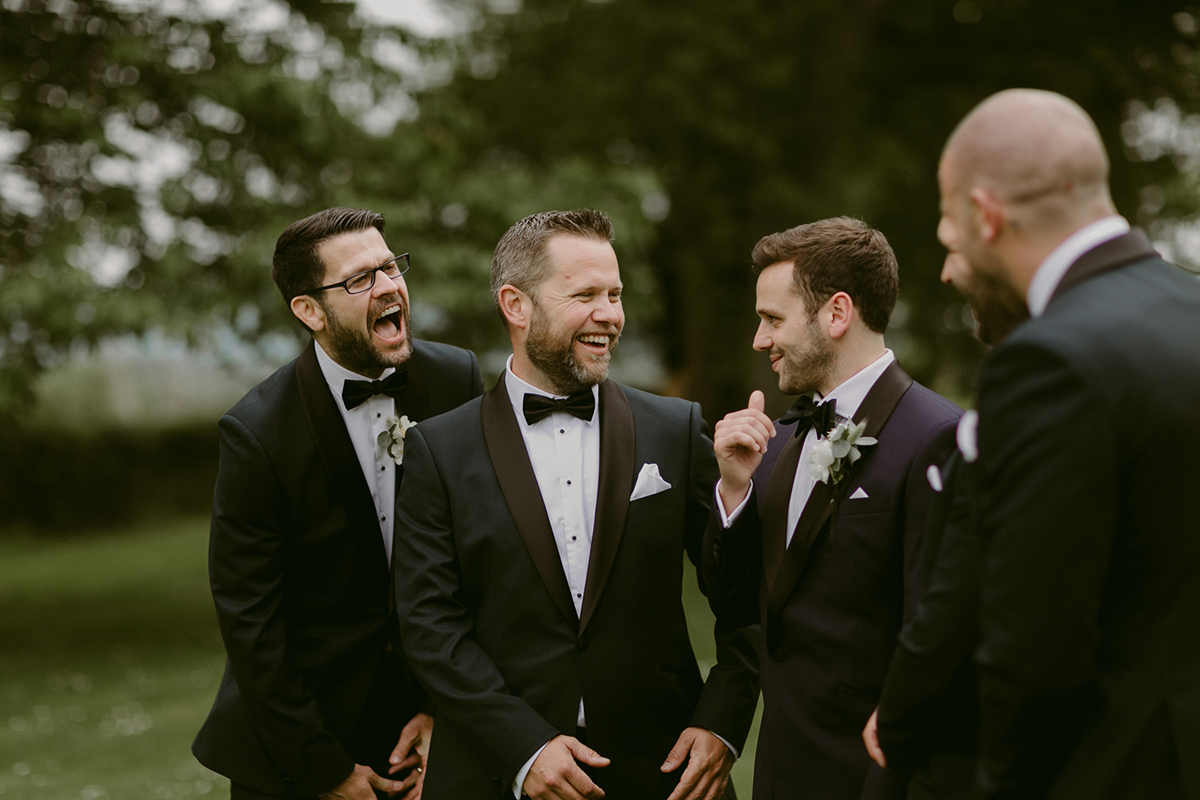 72 Galia Lahav glamour Irish country house wedding. Photography by Adam and Grace