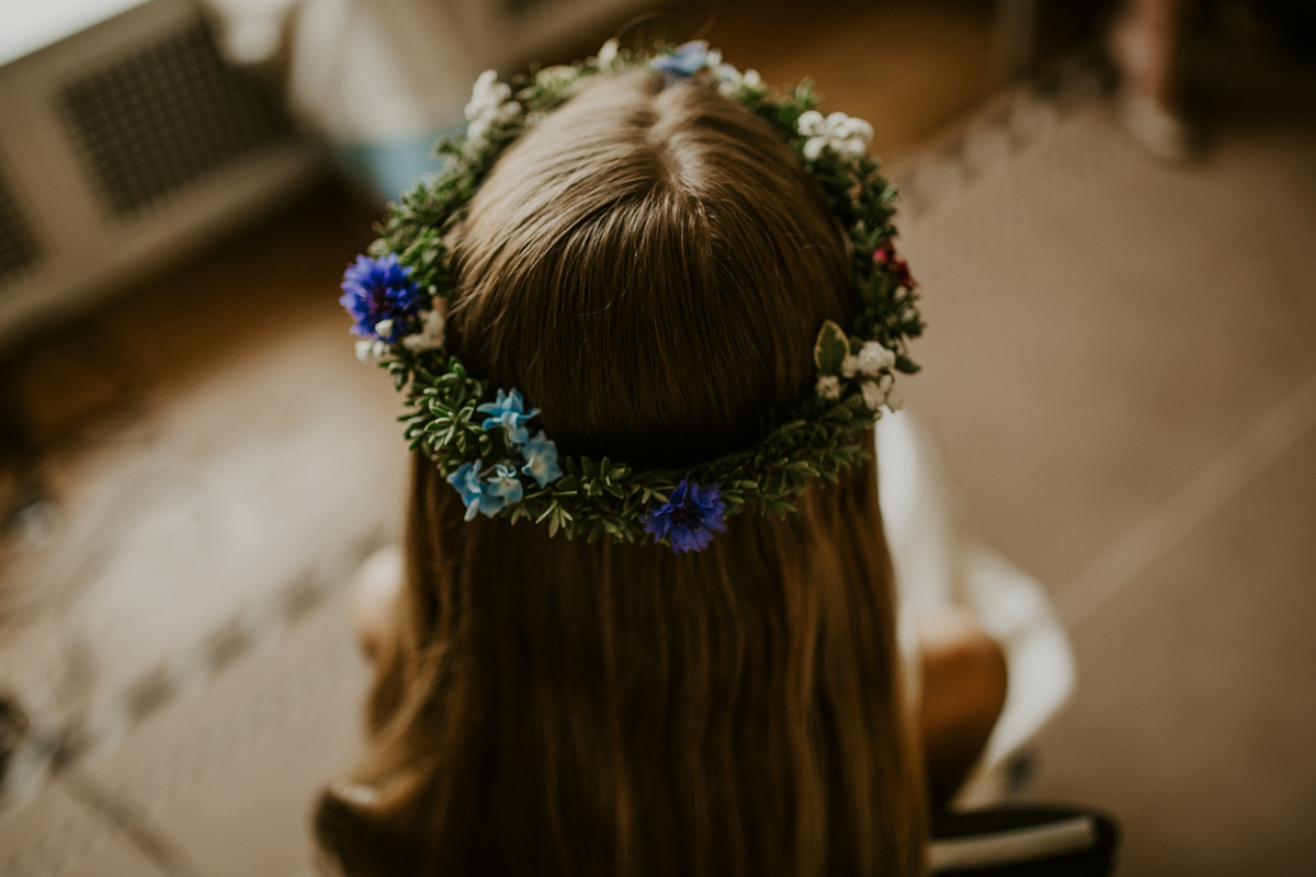 76 A Catherine Deane gown for a colourful Exeter wedding