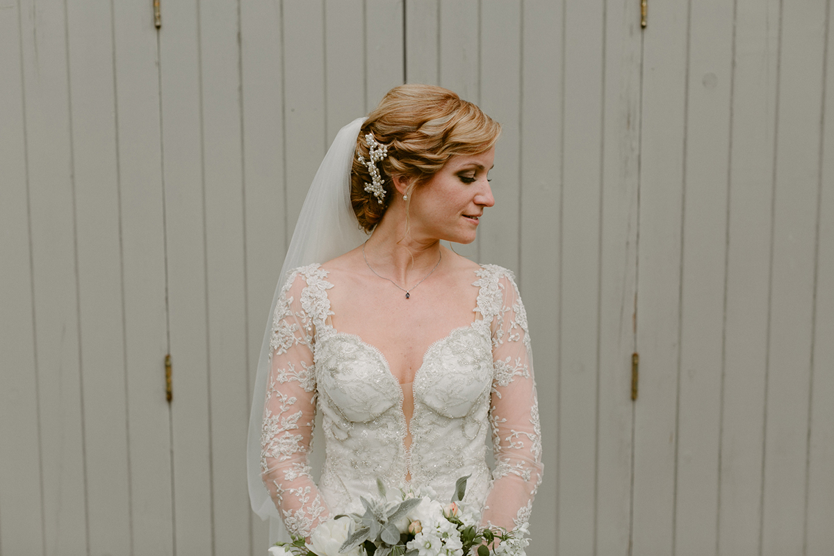 76 Galia Lahav glamour Irish country house wedding. Photography by Adam and Grace